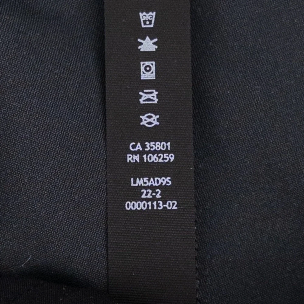 Lululemon Mens 32x31 ABC Slim-Fit 5 Pocket Pant Obsidian Black Warpstreme M5AD9S